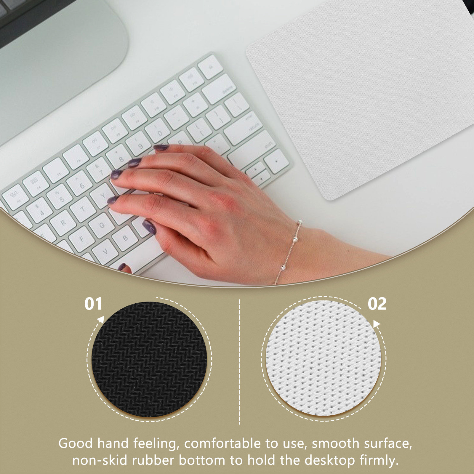Mouse Pad Blank Sublimation - 5 unidades de alfombrillas para ratón