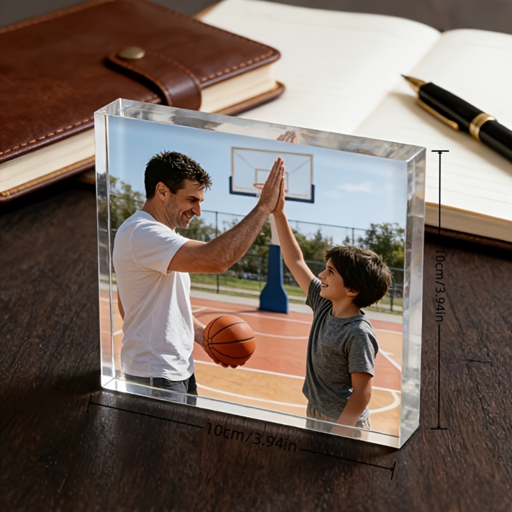 Photo Acrylic Block - Placa de escritorio de acrílico personalizada