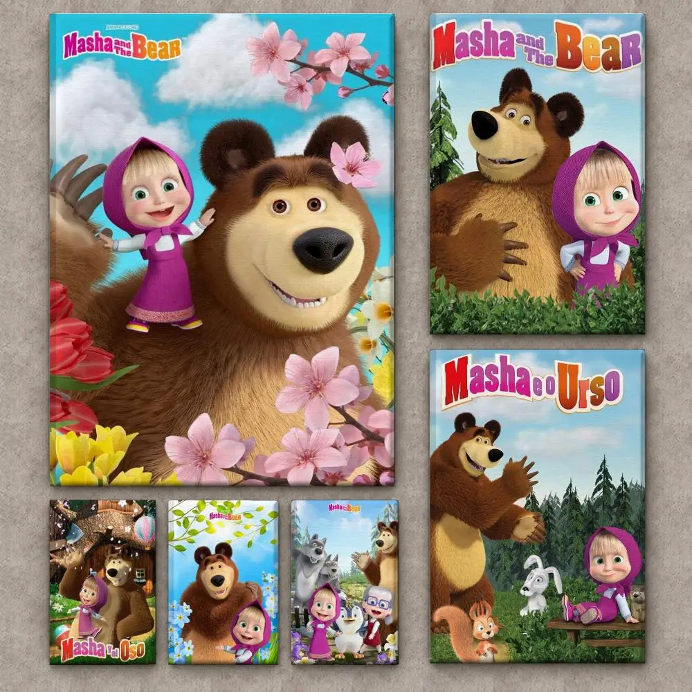 Póster de Masha y el Oso, dise - Canvas Wrap Ready reseña y precio