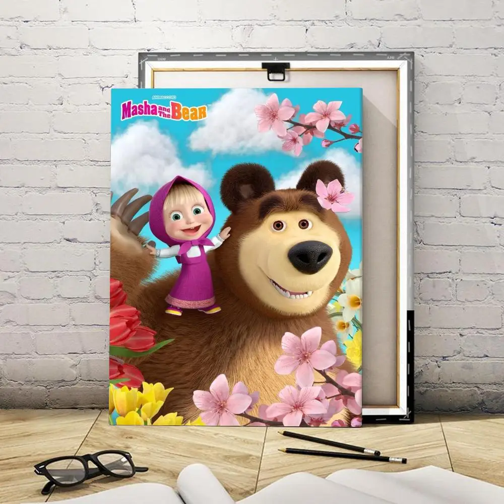 Póster de Masha y el Oso, dise - Canvas Wrap Ready reseña y precio