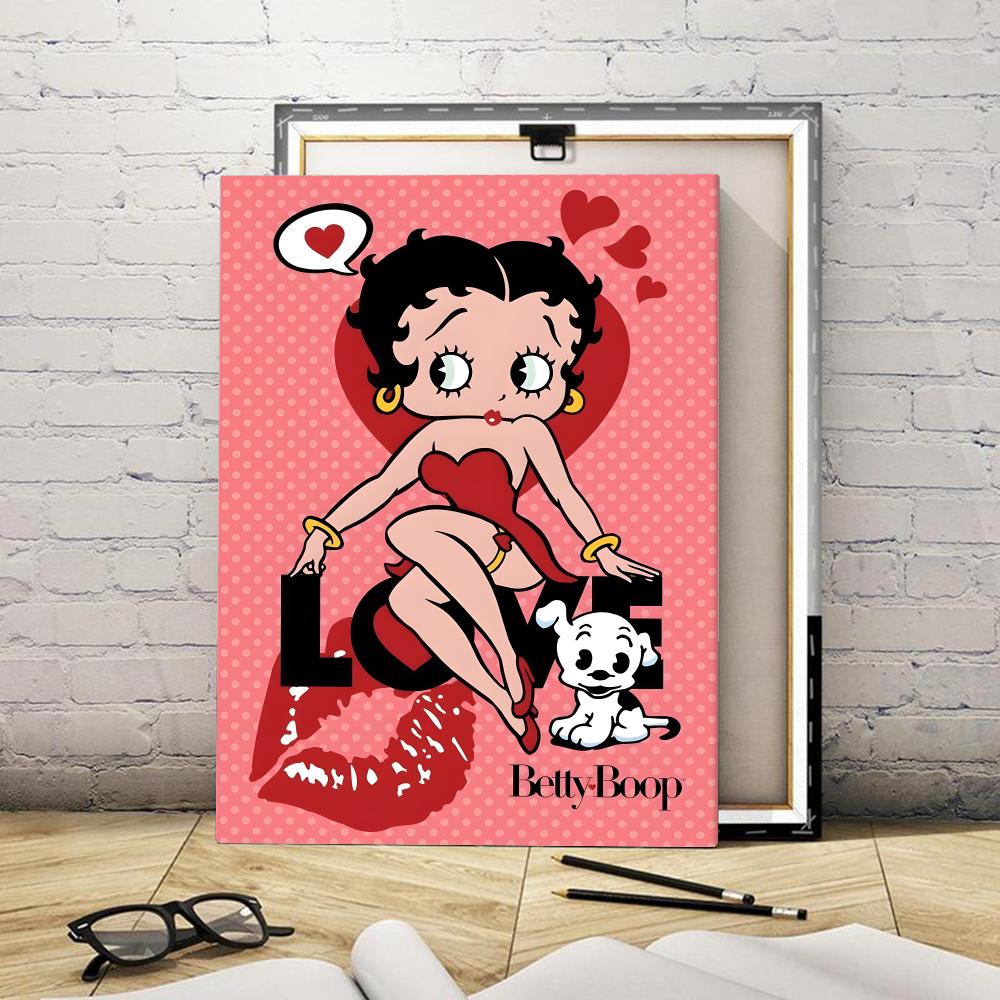 Póster de B-Betty y B-boop, un - Canvas Wrap Ready reseña y precio
