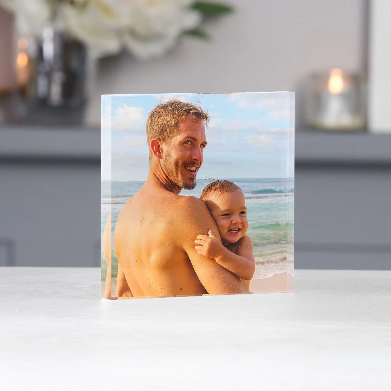 Placa de Acrílico Personalizad - Photo Acrylic Block reseña y precio