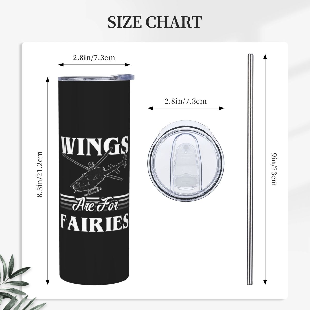 Las alas son para pilotos de h - Tumbler 20Oz White reseña y precio