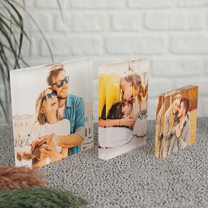 Marco de fotos personalizado p - Photo Acrylic Block reseña y precio