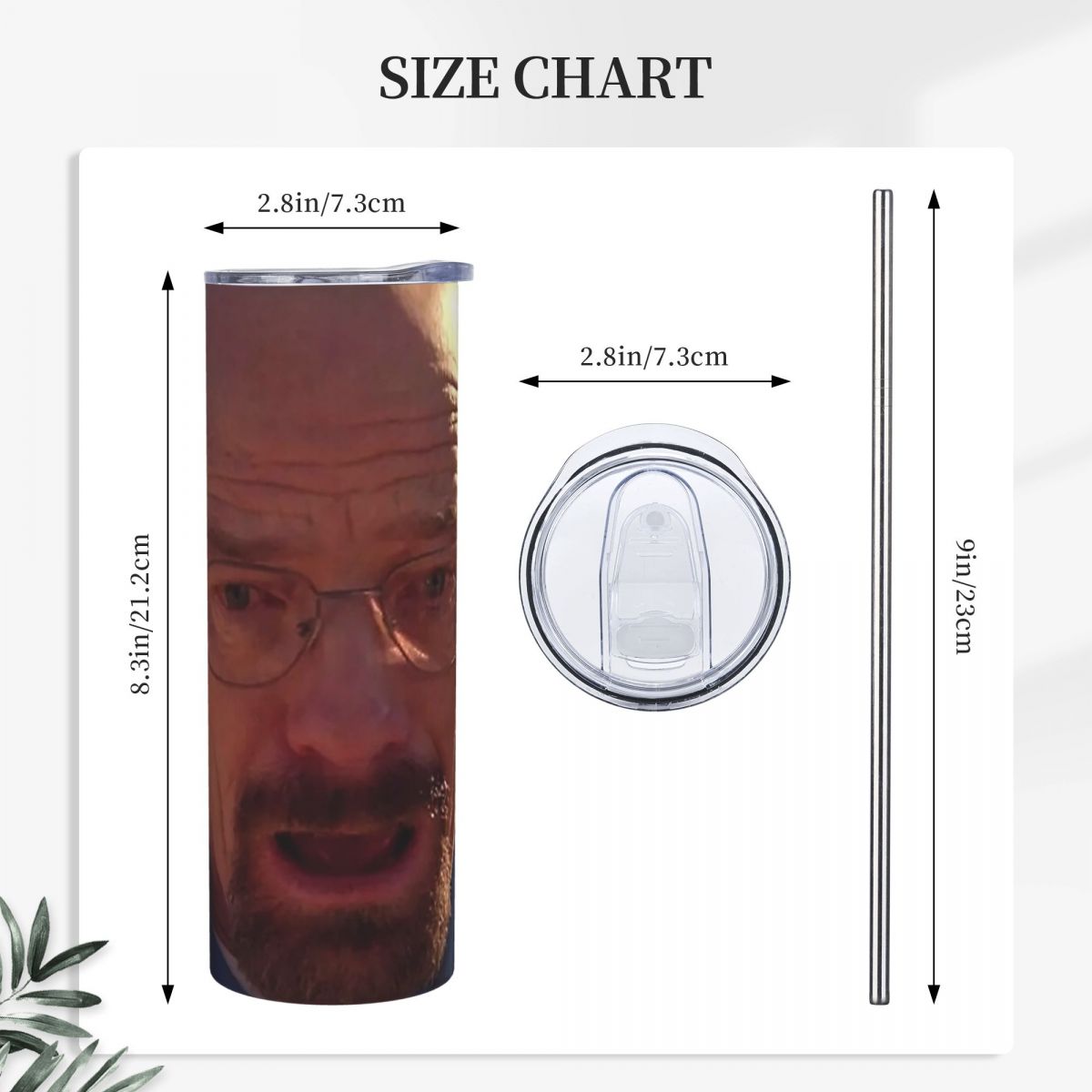 Vaso térmico de acero inoxidab - Tumbler 20Oz White reseña y precio