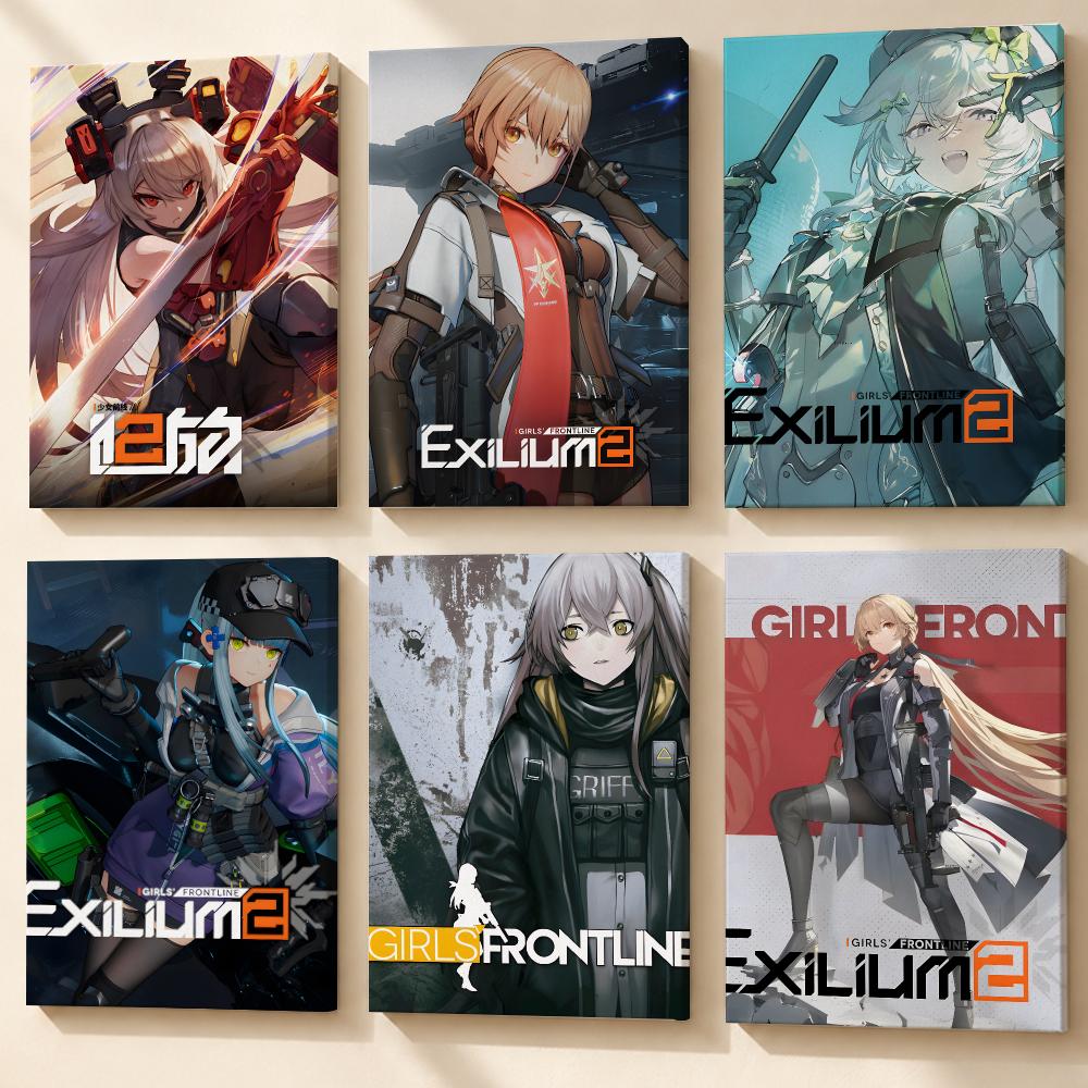 Póster de Girls' Frontline 2 E - Canvas Wrap Ready reseña y precio