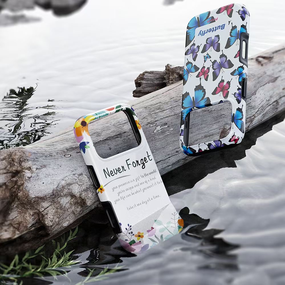 FONLYU recubierto 2 en 1 funda - Phone Case Blank Print reseña y precio