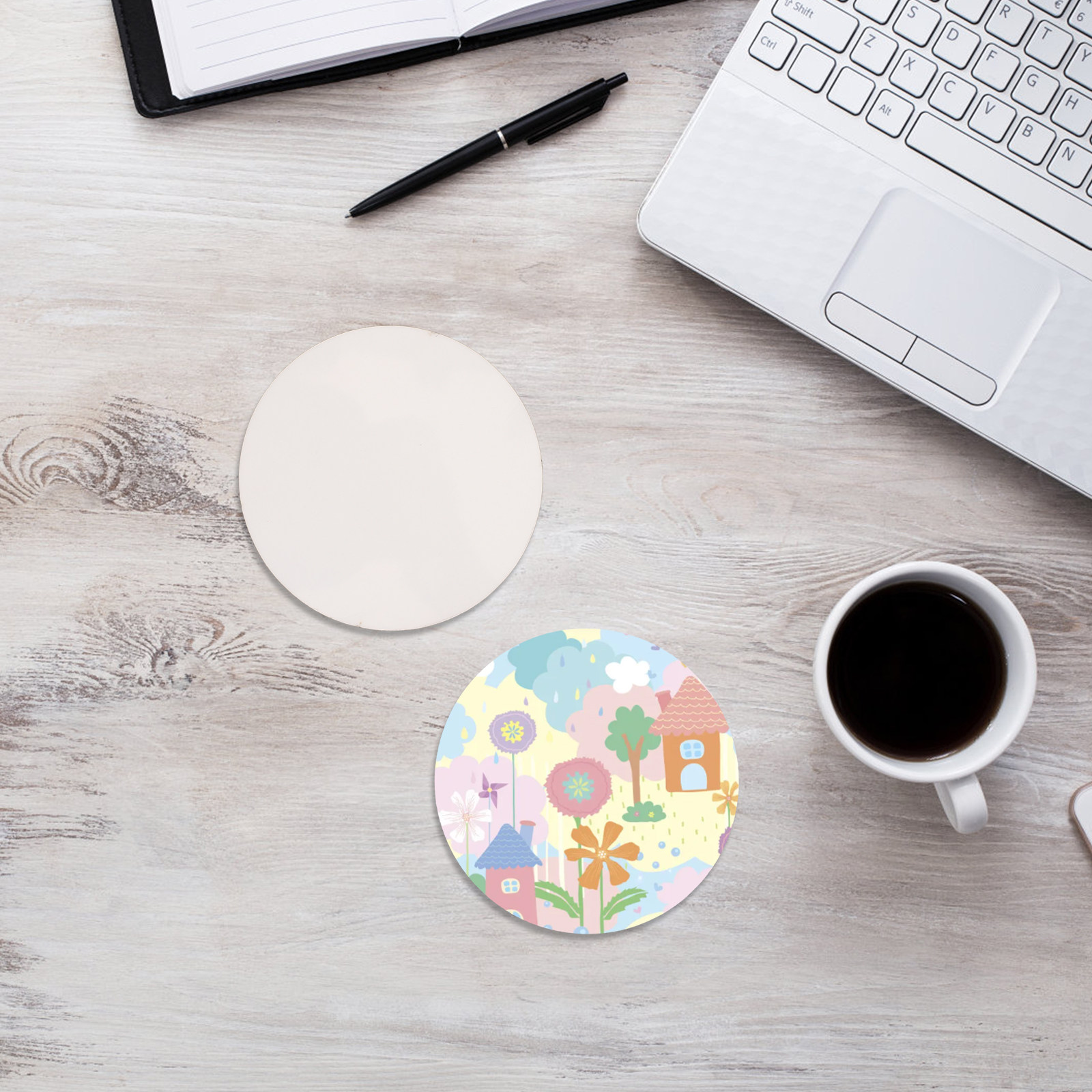 Posavasos de madera para subli - Coaster Sublimation Blank reseña y precio